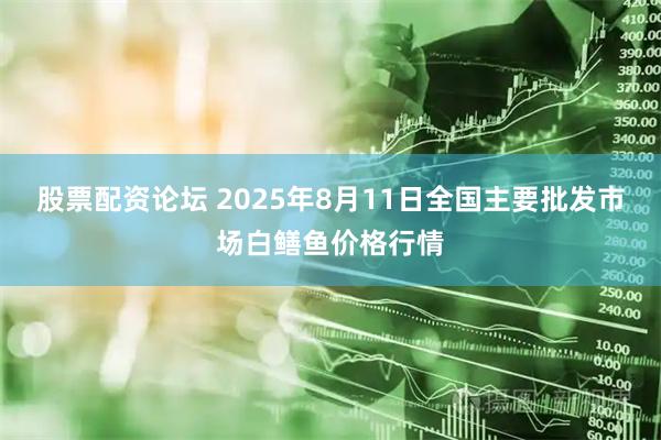 股票配资论坛 2025年8月11日全国主要批发市场白鳝鱼价格行情